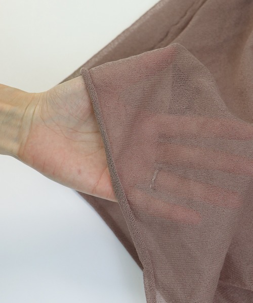 Avvenente(アベネンテ)の「【Avvenente】シアールーズニット(ニット/セーター・レディース・アイボリー/ブラック/ベージュ/グリーン・M)」の14枚目の写真