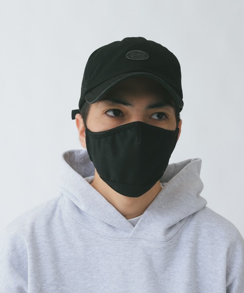 NEW ERA（ニューエラ）の「NEW ERA WAIPER別注 ロゴエンブロイダリー マスク（マスク・メンズ・ブラック/ゴールド・FREE）」の14枚目の写真