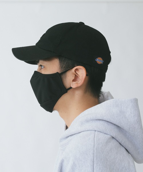 NEW ERA（ニューエラ）の「NEW ERA WAIPER別注 ロゴエンブロイダリー マスク（マスク・メンズ・ブラック/ゴールド・FREE）」の12枚目の写真