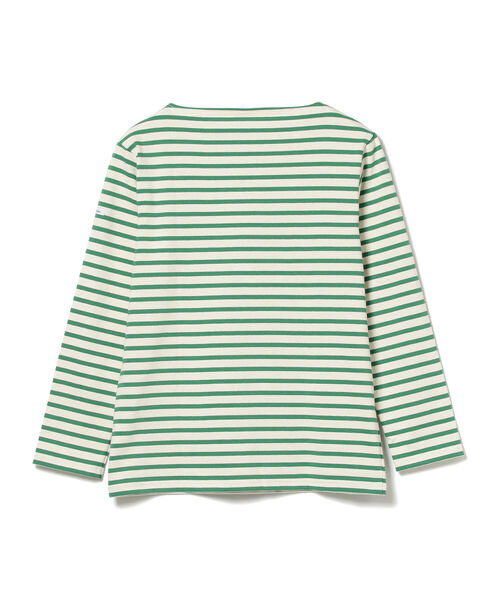 ORCIVAL(オーシバル)の「ORCIVAL / フレンチバスク シャツ<MEN>(Tシャツ/カットソー・メンズ・グリーン系その他4/ネイビー・4/5)」の4枚目の写真