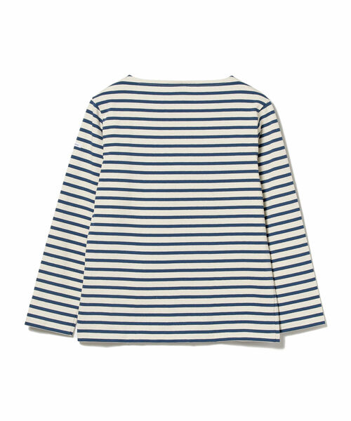 ORCIVAL(オーシバル)の「ORCIVAL / フレンチバスク シャツ<MEN>(Tシャツ/カットソー・メンズ・グリーン系その他4/ネイビー・4/5)」の6枚目の写真