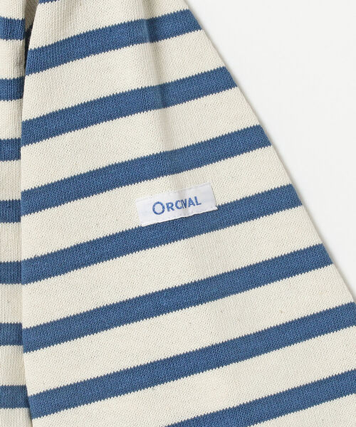 ORCIVAL(オーシバル)の「ORCIVAL / フレンチバスク シャツ<MEN>(Tシャツ/カットソー・メンズ・グリーン系その他4/ネイビー・4/5)」の8枚目の写真