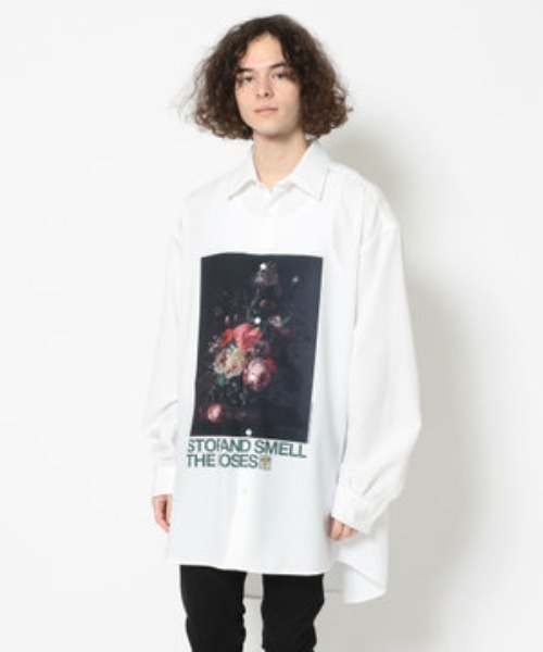 Children of the discordance（チルドレン オブ ザ ディスコ-ダンス）の「Children of the discordance（チルドレン オブ ザ ディスコーダンス）OIL PAINTING PRINT SHIRT C（シャツ/ブラウス・メンズ・ホワイト/その他・2/3）」の2枚目の写真