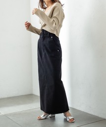 mystic | バックフレアタイトスカート(スカート)