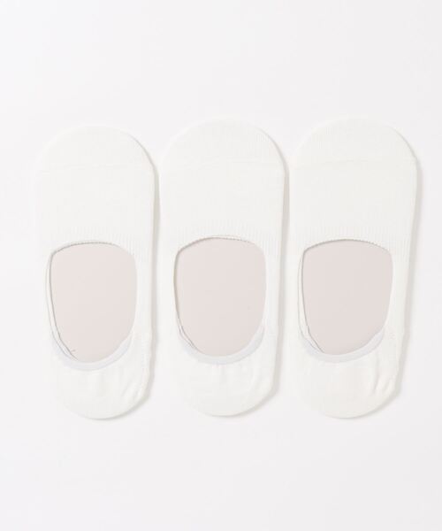 FRUIT OF THE LOOM(フルーツオブザルーム)の「【FRUIT OF THE LOOM】 インステップ 無地 3P SOX(ソックス/靴下・メンズ・ホワイト/ブラック/マルチ・FREE)」の1枚目の写真