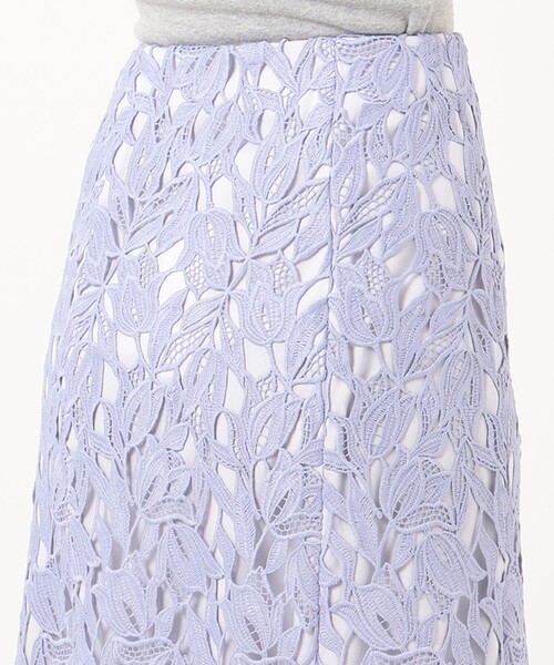TOCCA トッカ Tulips Lace Skirt スカート　サックスブルー TOCCA トッカ Tulips Lace Skirt スカート サックスブルー