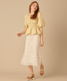 【TOCCA LAVENDER】Tulips Lace Skirt スカート TOCCA（トッカ）の「【WEB限定】【TOCCA LAVENDER】Tulips Lace