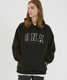 ONA | 『ONA/オーエヌエー』2ND ONA BIG LOGO NAPPING OVER HOODIE/ビッグロゴ ナッピング オーバーフーディー(パーカー)