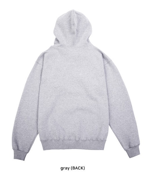 ONA（オーエヌエー）の「『ONA/オーエヌエー』2ND ONA BIG LOGO NAPPING OVER HOODIE/ビッグロゴ ナッピング オーバーフーディー（パーカー・メンズ・ライトグレー/ブラック/グレー・FREE）」の13枚目の写真