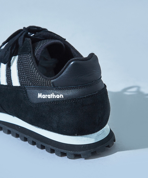 セール】【別注/ZDA】ナイロンライン レザースニーカー 2200PH