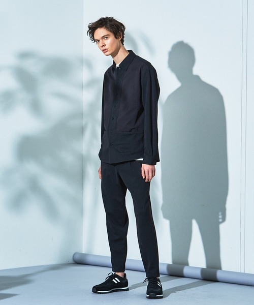 ZDA(ゼットディーエー)の「【別注/ZDA】ナイロンライン レザースニーカー 2200PH(スニーカー・メンズ・ブラック/ホワイト系その他・44/40/41/42/43/45)」の15枚目の写真