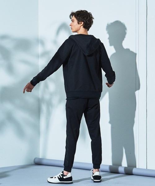 ZDA(ゼットディーエー)の「【別注/ZDA】ナイロンライン レザースニーカー 2200PH(スニーカー・メンズ・ブラック/ホワイト系その他・44/40/41/42/43/45)」の6枚目の写真