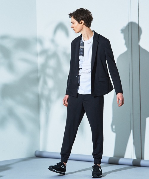 ZDA(ゼットディーエー)の「【別注/ZDA】ナイロンライン レザースニーカー 2200PH(スニーカー・メンズ・ブラック/ホワイト系その他・44/40/41/42/43/45)」の19枚目の写真