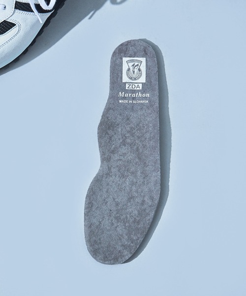 ZDA(ゼットディーエー)の「【別注/ZDA】ナイロンライン レザースニーカー 2200PH(スニーカー・メンズ・ブラック/ホワイト系その他・44/40/41/42/43/45)」の17枚目の写真