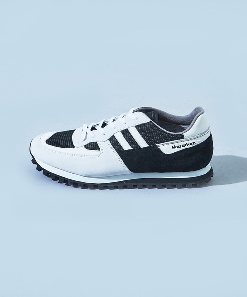 【別注/ZDA】レザーラインスニーカー 2200PH セール】【別注/ZDA】ナイロンライン レザースニーカー 2200PH