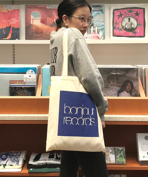 bonjour records（ボンジュールレコーズ）の「【bonjour records】EASY TOTE 2021（トートバッグ・レディース・ホワイト・FREE）」の12枚目の写真