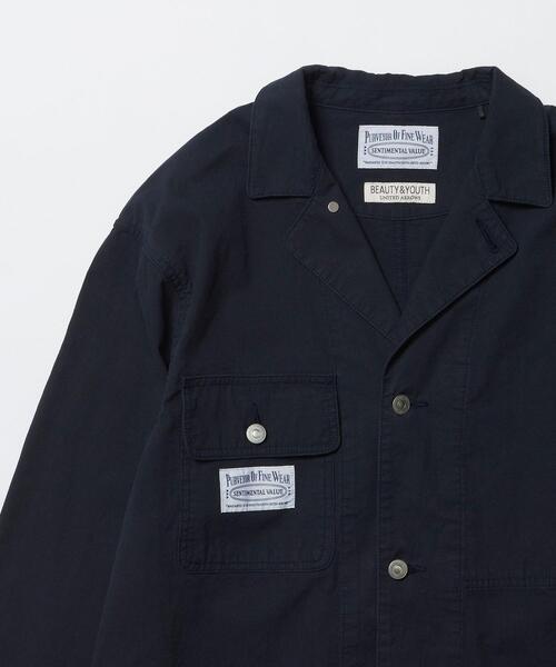 BEAUTY&YOUTH UNITED ARROWS（ビューティーアンドユースユナイテッドアローズ）の「BY SENTIMENTAL VALUE カバーオール（カバーオール・メンズ・オフホワイト/ネイビー・M/S/L/XL）」の3枚目の写真