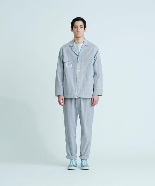 BEAUTY&YOUTH UNITED ARROWS（ビューティーアンドユースユナイテッドアローズ）の「BY SENTIMENTAL VALUE カバーオール（カバーオール・メンズ・オフホワイト/ネイビー・M/S/L/XL）」の8枚目の写真