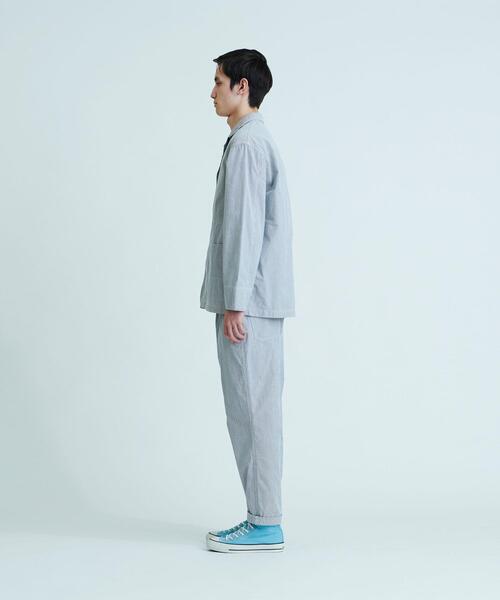 BEAUTY&YOUTH UNITED ARROWS（ビューティーアンドユースユナイテッドアローズ）の「BY SENTIMENTAL VALUE カバーオール（カバーオール・メンズ・オフホワイト/ネイビー・M/S/L/XL）」の9枚目の写真