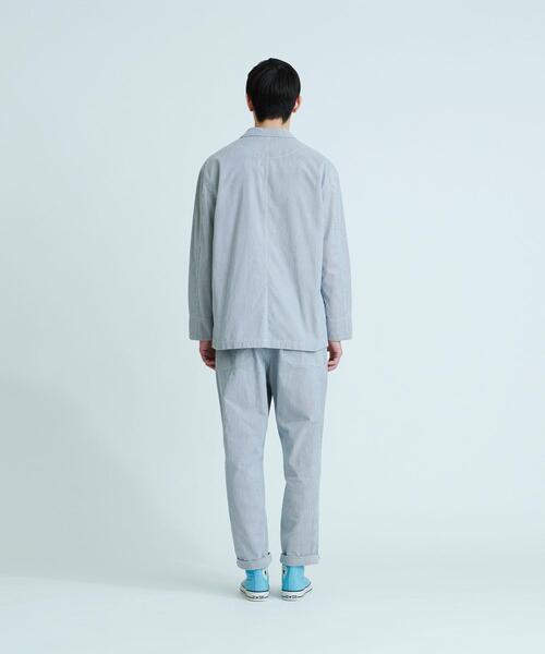 BEAUTY&YOUTH UNITED ARROWS（ビューティーアンドユースユナイテッドアローズ）の「BY SENTIMENTAL VALUE カバーオール（カバーオール・メンズ・オフホワイト/ネイビー・M/S/L/XL）」の10枚目の写真