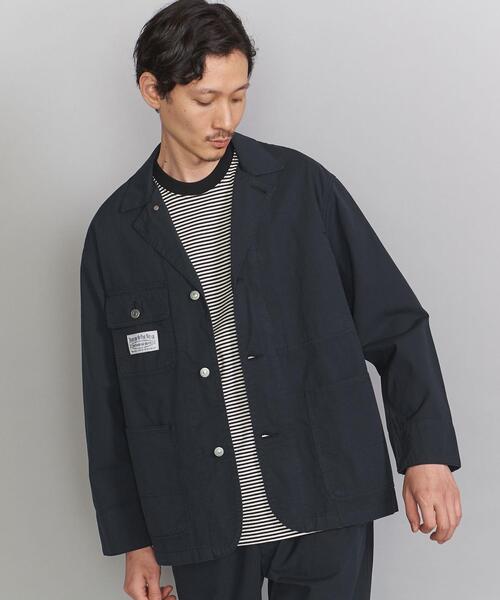 BEAUTY&YOUTH UNITED ARROWS（ビューティーアンドユースユナイテッドアローズ）の「BY SENTIMENTAL VALUE カバーオール（カバーオール・メンズ・オフホワイト/ネイビー・M/S/L/XL）」の14枚目の写真