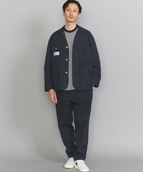 BEAUTY&YOUTH UNITED ARROWS（ビューティーアンドユースユナイテッドアローズ）の「BY SENTIMENTAL VALUE カバーオール（カバーオール・メンズ・オフホワイト/ネイビー・M/S/L/XL）」の16枚目の写真