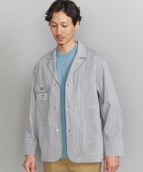 BEAUTY&YOUTH UNITED ARROWS（ビューティーアンドユースユナイテッドアローズ）の「BY SENTIMENTAL VALUE カバーオール（カバーオール・メンズ・オフホワイト/ネイビー・M/S/L/XL）」の18枚目の写真