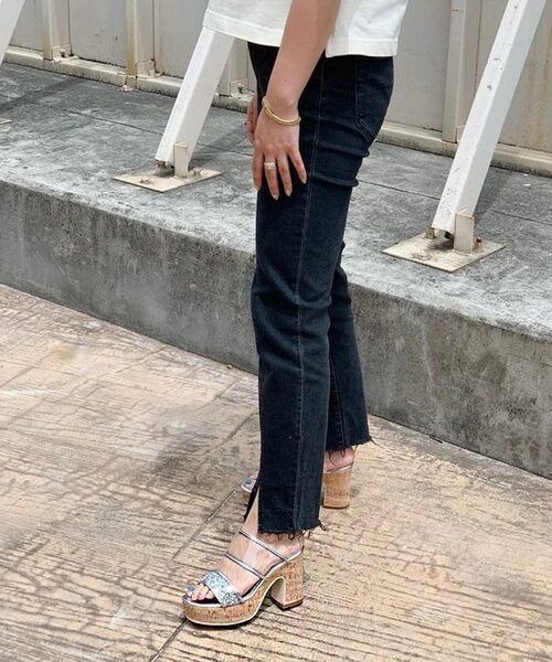 ESPERANZA（エスペランサ）の「◆グリッターコルクプラットフォーム厚底サンダル（サンダル・レディース・その他1/ブロンズ/ブラック系2/ピンク系6・LL/S/M/L）」の13枚目の写真