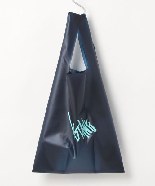 Kastane（カスタネ）の「グラフィックデイリーショッパー/耐久性/防水性/熱可塑性ポリウレタン（トートバッグ・レディース・ネイビー/オフホワイト/ピンク・FREE）」の5枚目の写真