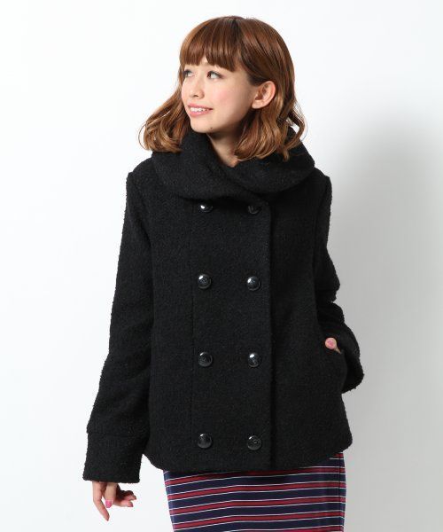 Heather（ヘザー）の「ヘリンボーンショートコート 551148（その他