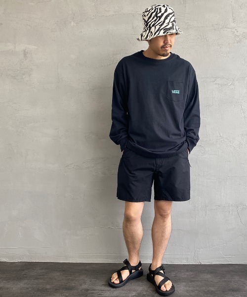 JEANS FACTORY Clothes（ジーンズファクトリークローズ）の「[Jeans Factory Clothes/ジーンズファクトリークローズ] フリンジバケットハット（ハット・メンズ・ブラック/アイボリー/ミント/レオパード/ゼブラ・L）」の18枚目の写真