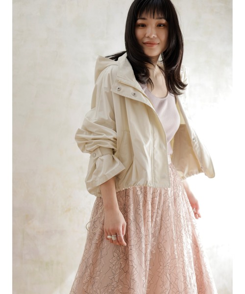 SHEL'TTER ORIGINAL（シェルターオリジナル）の「マウンテンパーカー（ブルゾン・レディース・ベージュ/アイボリー・FREE）」の2枚目の写真