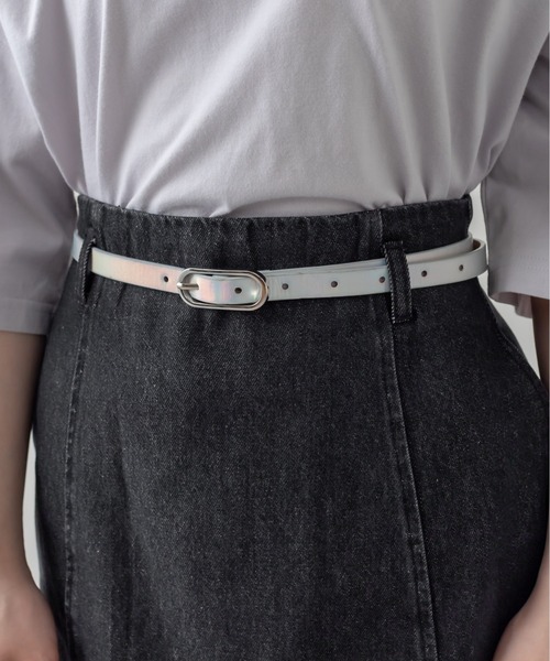 OLIVE des OLIVE（オリーブデオリーブ）の「Pureミニスカート（スカート・レディース・グリーン系その他/ライトグリーン/オフホワイト/ブラック系その他/スミクロ・FREE）」の10枚目の写真