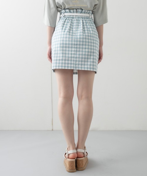 OLIVE des OLIVE（オリーブデオリーブ）の「Pureミニスカート（スカート・レディース・グリーン系その他/ライトグリーン/オフホワイト/ブラック系その他/スミクロ・FREE）」の18枚目の写真