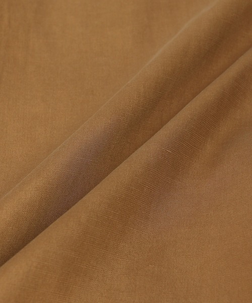 ADAM ET ROPE'（アダムエロペ）の「【アウトレット店舗・WEB限定】セルロースリネンフレンチシャツ（シャツ/ブラウス・レディース・ブラック/ピンク/ライトグリーン/キャメル/ピンク系その他・FREE）」の9枚目の写真