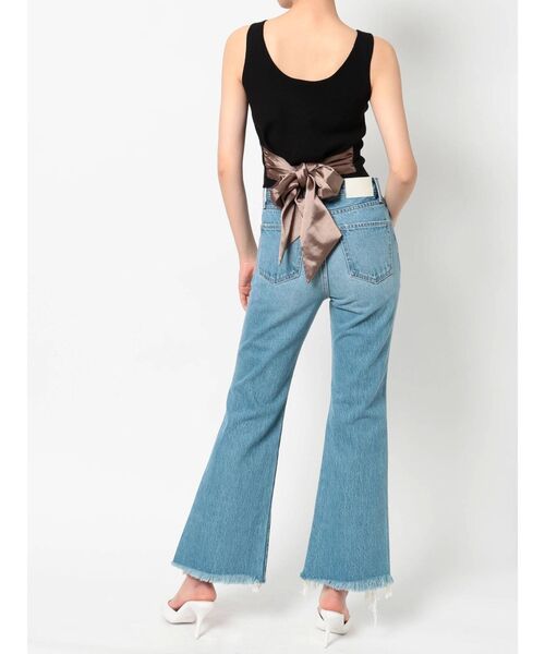 GYDA（ジェイダ）の「バックリボンニット TOPS（タンクトップ