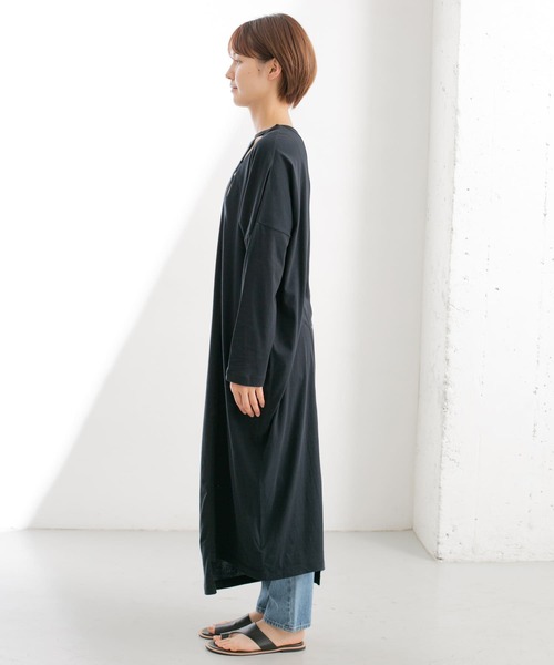 KBF(ケイビーエフ)の「2WAYロングカットワンピース(ワンピース・レディース・ブラック/オフホワイト/ベージュ・ONE)」の13枚目の写真