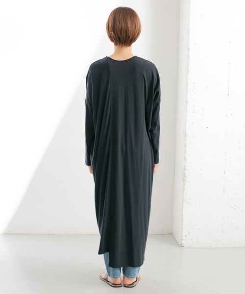 KBF(ケイビーエフ)の「2WAYロングカットワンピース(ワンピース・レディース・ブラック/オフホワイト/ベージュ・ONE)」の18枚目の写真