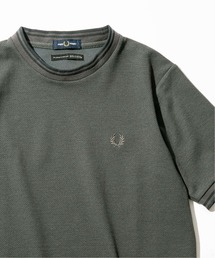 《汗染み防止》【FRED PERRY / フレッド ペリー】別注 SOLOTEX(R) カルゼ Tシャツ