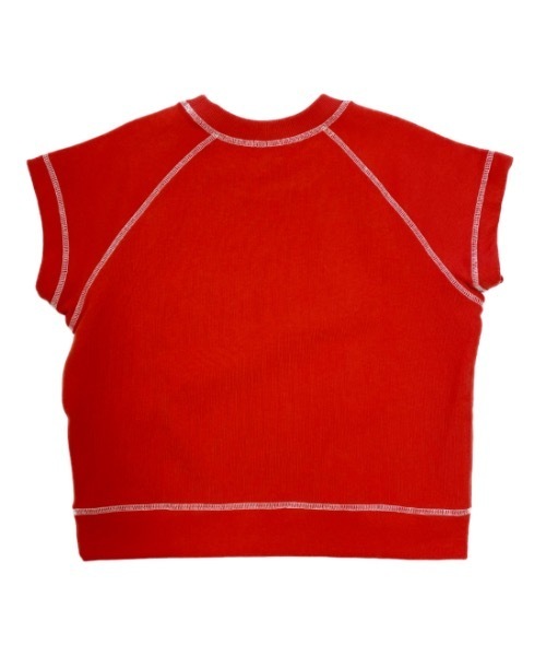 RVCA(ルーカ)の「RVCA レディース 【ALL TIME COLLECTION】 CREW NECK STITCH ST トレーナー【2021年夏モデル】/ルーカ半袖スウェットトレーナー(スウェット・レディース・オフホワイト/ブラック/レッド・X-SMALL/SMALL)」の6枚目の写真