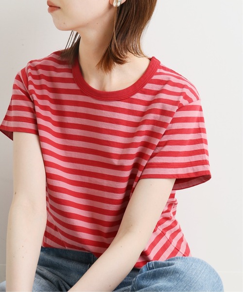 Tシャツ カットソー トップスボーダーリンガーtシャツ Tシャツ カットソー Iena イエナ のファッション