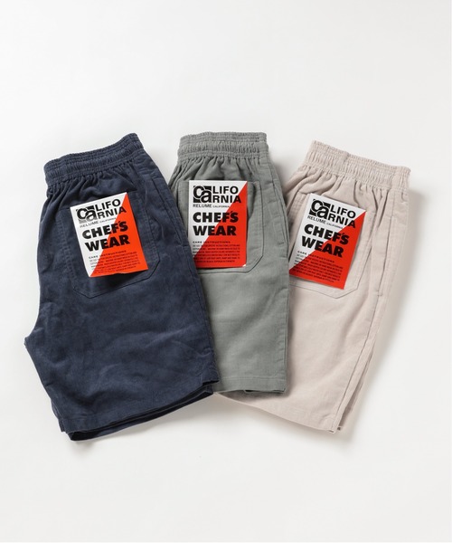 JOURNAL STANDARD relume（ジャーナルスタンダード　レリューム）の「CALIFORNIA シェフコールショートパンツ/ワンマイルウェア（その他パンツ・メンズ・ブラック/アイボリー/グレー/ブルー系その他/ライトグレー/ピンク・LARGE/SMALL/MEDIUM）」の12枚目の写真