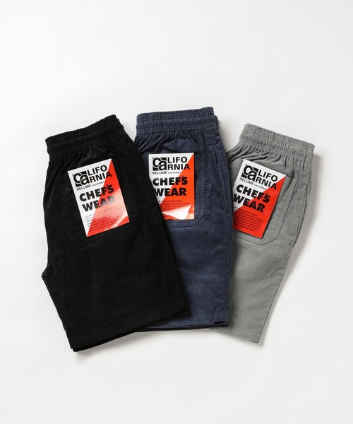 JOURNAL STANDARD relume（ジャーナルスタンダード　レリューム）の「CALIFORNIA シェフコールショートパンツ/ワンマイルウェア（その他パンツ・メンズ・ブラック/アイボリー/グレー/ブルー系その他/ライトグレー/ピンク・LARGE/SMALL/MEDIUM）」の14枚目の写真