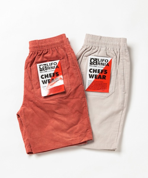 JOURNAL STANDARD relume（ジャーナルスタンダード　レリューム）の「CALIFORNIA シェフコールショートパンツ/ワンマイルウェア（その他パンツ・メンズ・ブラック/アイボリー/グレー/ブルー系その他/ライトグレー/ピンク・LARGE/SMALL/MEDIUM）」の16枚目の写真