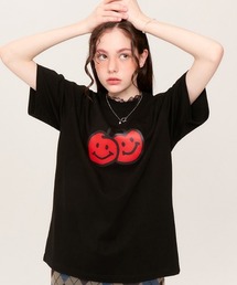tシャツ KIRSH OFFICIAL TIE DYE HEAT SENSING T-SHIRT KH/タイダイ染めチェリープリント半袖Tシャツ レデ セール】KIRSH OFFICIAL TIE DYE HEAT SENSING T-SHIRT KH