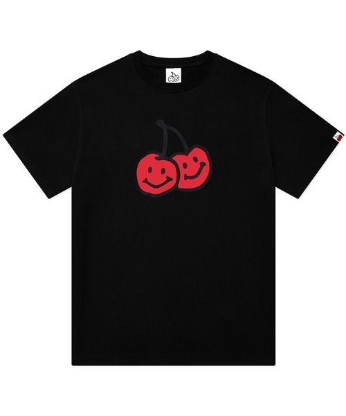 KIRSH(キルシー)の「『KIRSH/キルシー』BIG DOODLE CHERRY T-SHIRTS KH/ビッグチェリープリント半袖Tシャツ(Tシャツ/カットソー・レディース・ホワイト/ブラック/A・FREE)」の22枚目の写真