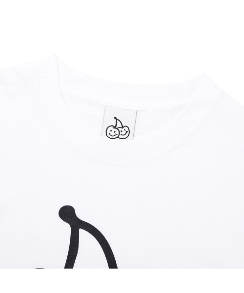 KIRSH(キルシー)の「『KIRSH/キルシー』BIG DOODLE CHERRY T-SHIRTS KH/ビッグチェリープリント半袖Tシャツ(Tシャツ/カットソー・レディース・ホワイト/ブラック/A・FREE)」の19枚目の写真