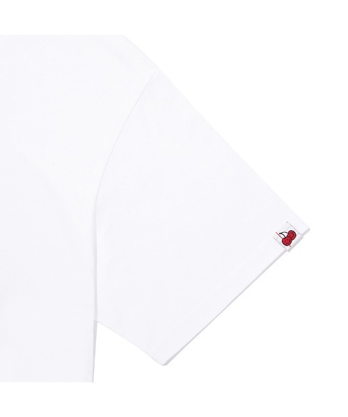 KIRSH(キルシー)の「『KIRSH/キルシー』BIG DOODLE CHERRY T-SHIRTS KH/ビッグチェリープリント半袖Tシャツ(Tシャツ/カットソー・レディース・ホワイト/ブラック/A・FREE)」の21枚目の写真