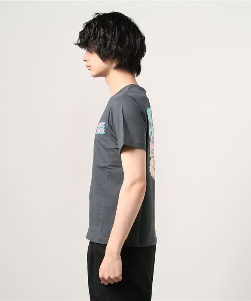 WEGO（ウィゴー）の「WEGO/キャラモチーフバックロゴプリント半袖Tシャツ（Tシャツ/カットソー・メンズ・スミクロ/オフホワイト・SMALL/MEDIUM/LARGE/X-LARGE）」の7枚目の写真