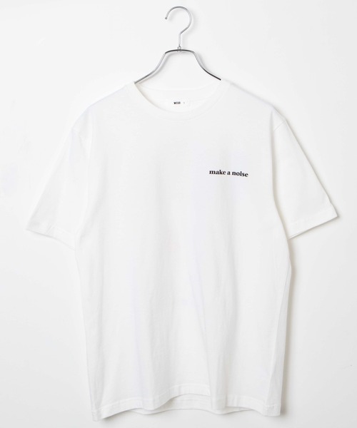 WEGO（ウィゴー）の「WEGO/キャラモチーフバックロゴプリント半袖Tシャツ（Tシャツ/カットソー・メンズ・スミクロ/オフホワイト・SMALL/MEDIUM/LARGE/X-LARGE）」の12枚目の写真